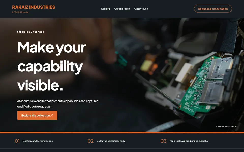 Manufacturing & supply